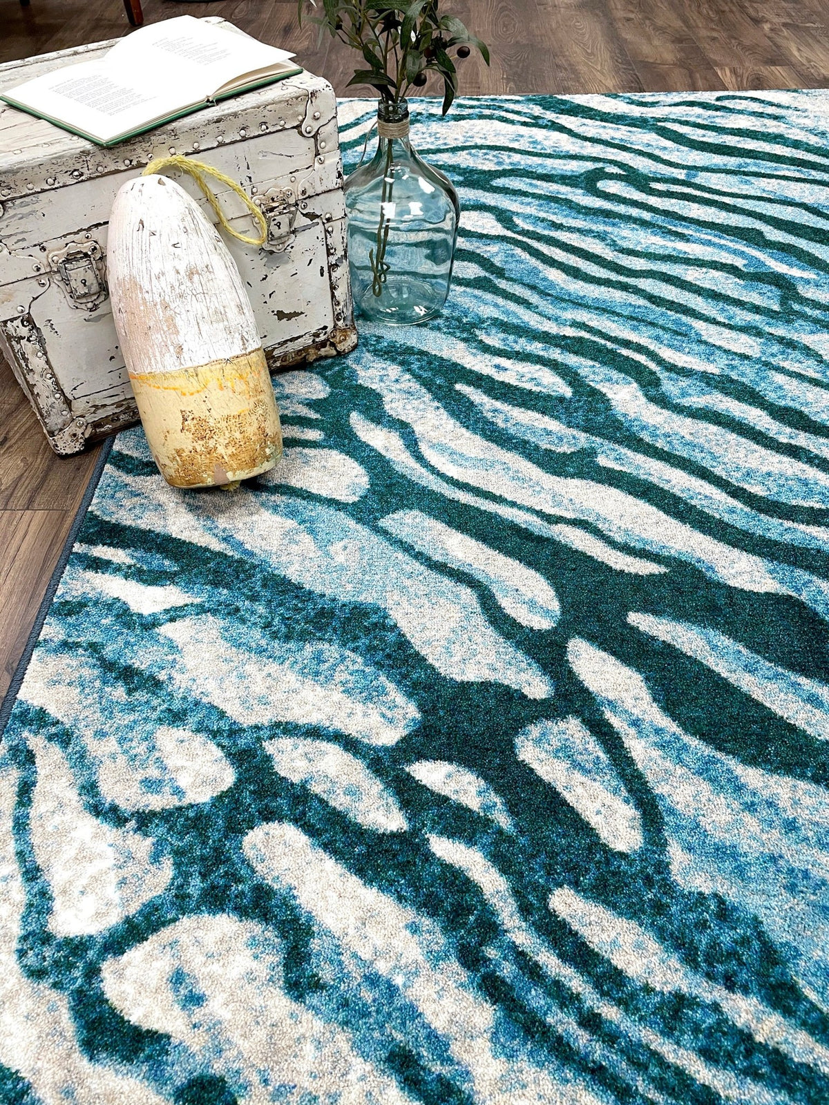 American Dakota Sea Dive Azul Rug - 0481AZL234