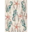 American Dakota Seaweed Seahorse Mineral Rug - 0470MIN234