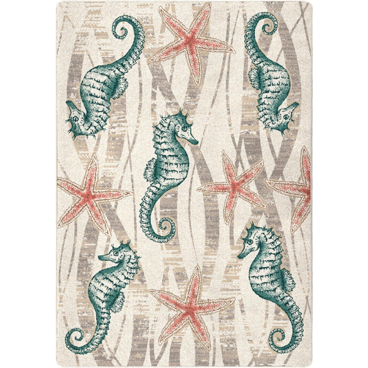 American Dakota Seaweed Seahorse Mineral Rug - 0470MIN234