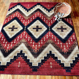 American Dakota Seeker Fire Brick Rug - 0761FBK234