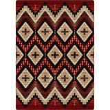 American Dakota Seeker Fire Brick Rug - 0761FBK234