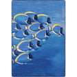 American Dakota Serenely Beautiful Ocean Blue Rug - 0145OCB234