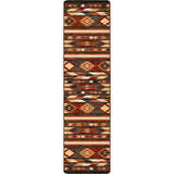 American Dakota Shadows Red Rock Rug - ZZAD0583RDR234