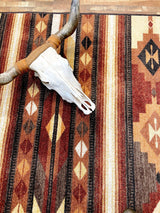 American Dakota Shadows Red Rock Rug - ZZAD0583RDR234