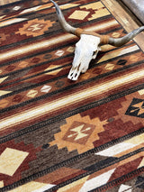 American Dakota Shadows Red Rock Rug - ZZAD0583RDR234