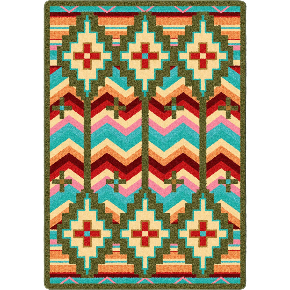 American Dakota Shake Your Shawl Bright Rug