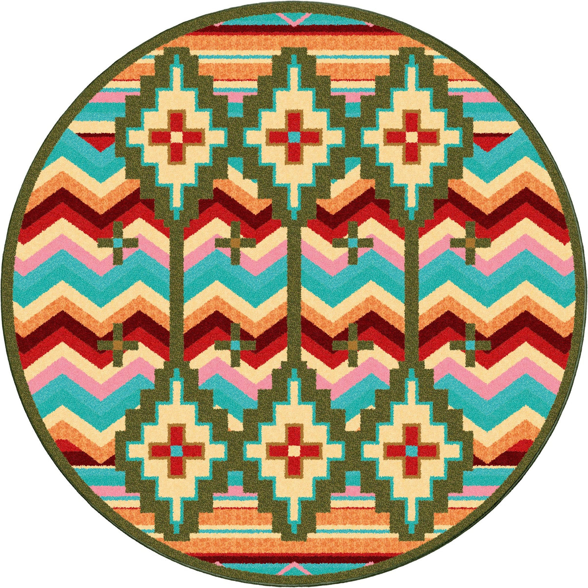 American Dakota Shake Your Shawl Bright Rug