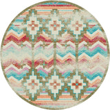 American Dakota Shake Your Shawl Distressed Bright Rug