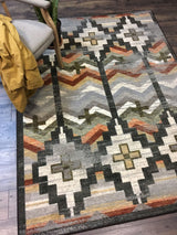 American Dakota Shake Your Shawl Distressed Harvest Rug