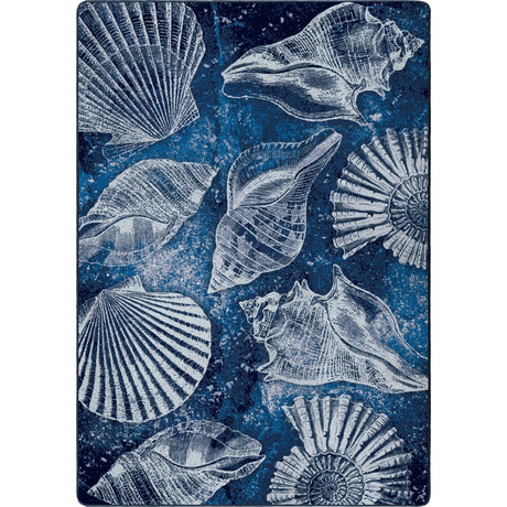 American Dakota Shell Island Ultramarine Rug - 0372UMR234
