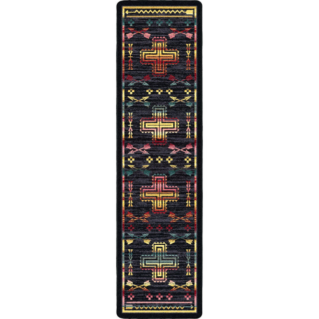 American Dakota Shoot Me Straight Gray Rug