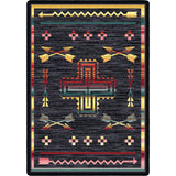 American Dakota Shoot Me Straight Gray Rug