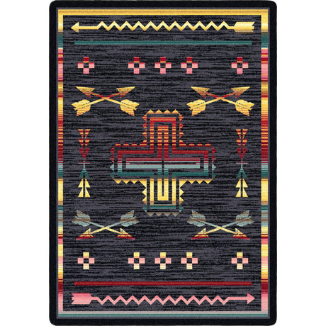 American Dakota Shoot Me Straight Gray Rug