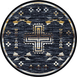 American Dakota Shoot Me Straight Natural Rug