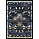 American Dakota Shoot Me Straight Natural Rug
