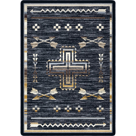American Dakota Shoot Me Straight Natural Rug