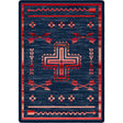 American Dakota Shoot Me Straight Power Red Rug