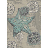 American Dakota Shore Thing Ocean Blue Rug - 0392OCB234