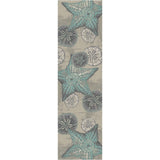 American Dakota Shore Thing Ocean Blue Rug - 0392OCB234