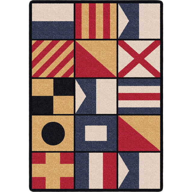 American Dakota Signal Multi Rug - 0157MUL234