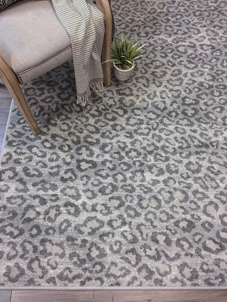 American Dakota Snow Leopard Natural Rug - 0406NAT234