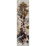 American Dakota Splatter Cowhide Denim Rug