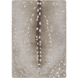 American Dakota Spotted Hide Oatmeal Hint of Gray Rug - 0361GRY234