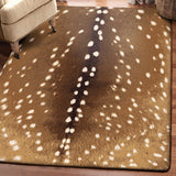 American Dakota Spotted Hide OKA Sienna Rug