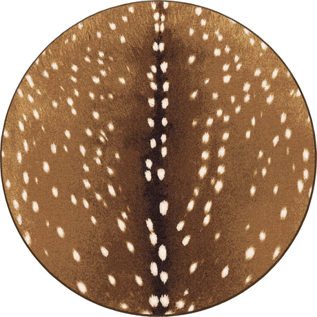 American Dakota Spotted Hide OKA Sienna Rug