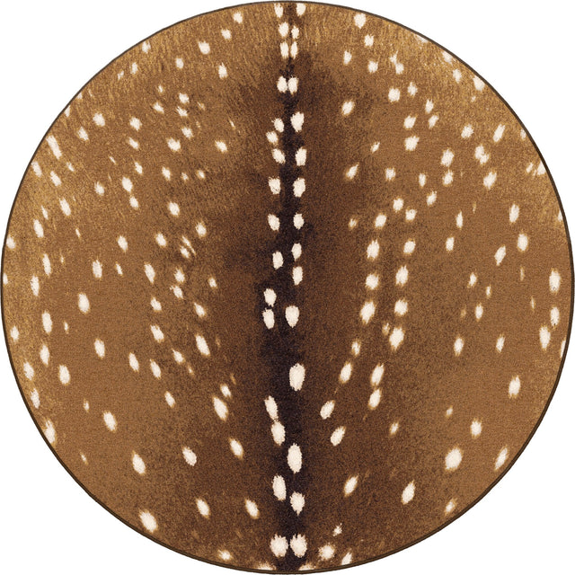 American Dakota Spotted Hide OKA Sienna Rug