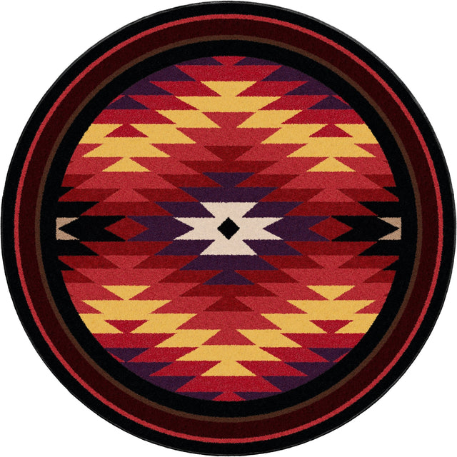 American Dakota Starburst Bright Rug