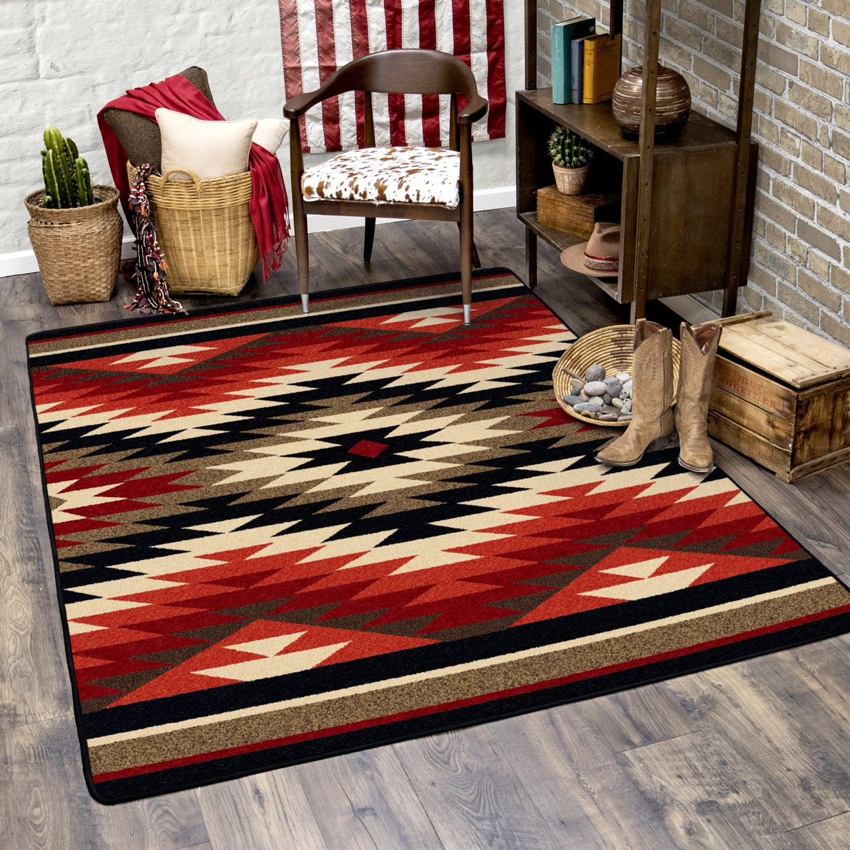 American Dakota Starburst Original Rug