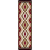 American Dakota Starburst Red Rug