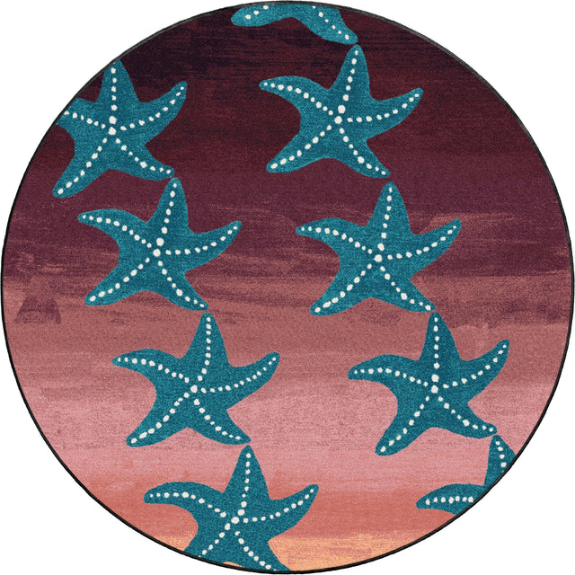 American Dakota Starry Night Sunset Rug - 0200SST234