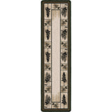 American Dakota Stoic Pines Forest Rug - 0186FOR234