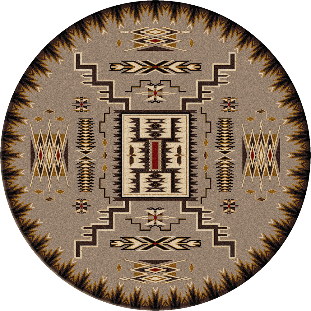 American Dakota Storm Catcher Chestnut Rug
