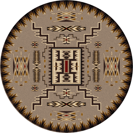 American Dakota Storm Catcher Chestnut Rug