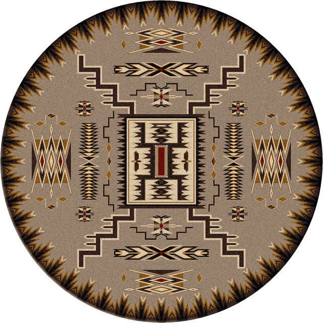 American Dakota Storm Catcher Chestnut Rug