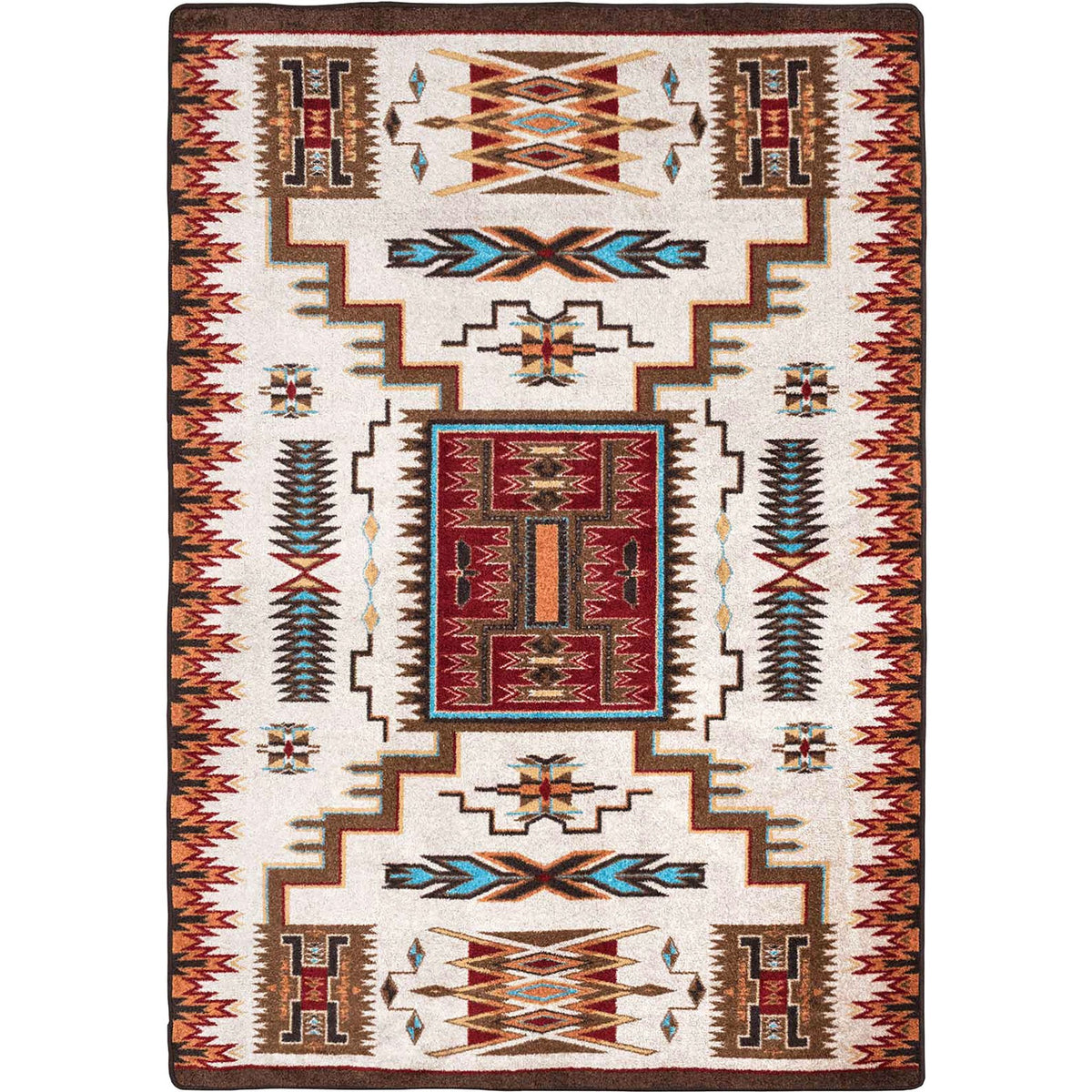 American Dakota Storm Catcher Rust Rug