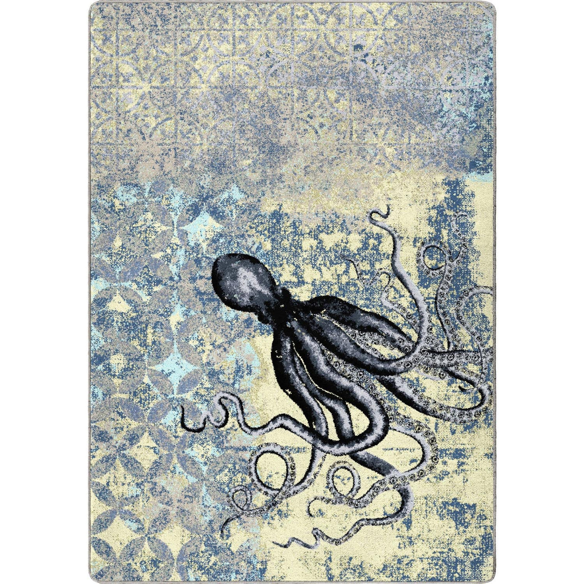 American Dakota Suckered Blissful Blue Rug - 0390BBL234