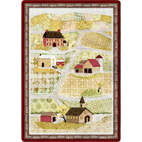 American Dakota Summer Fields Quilt Rug - 0692QLT234