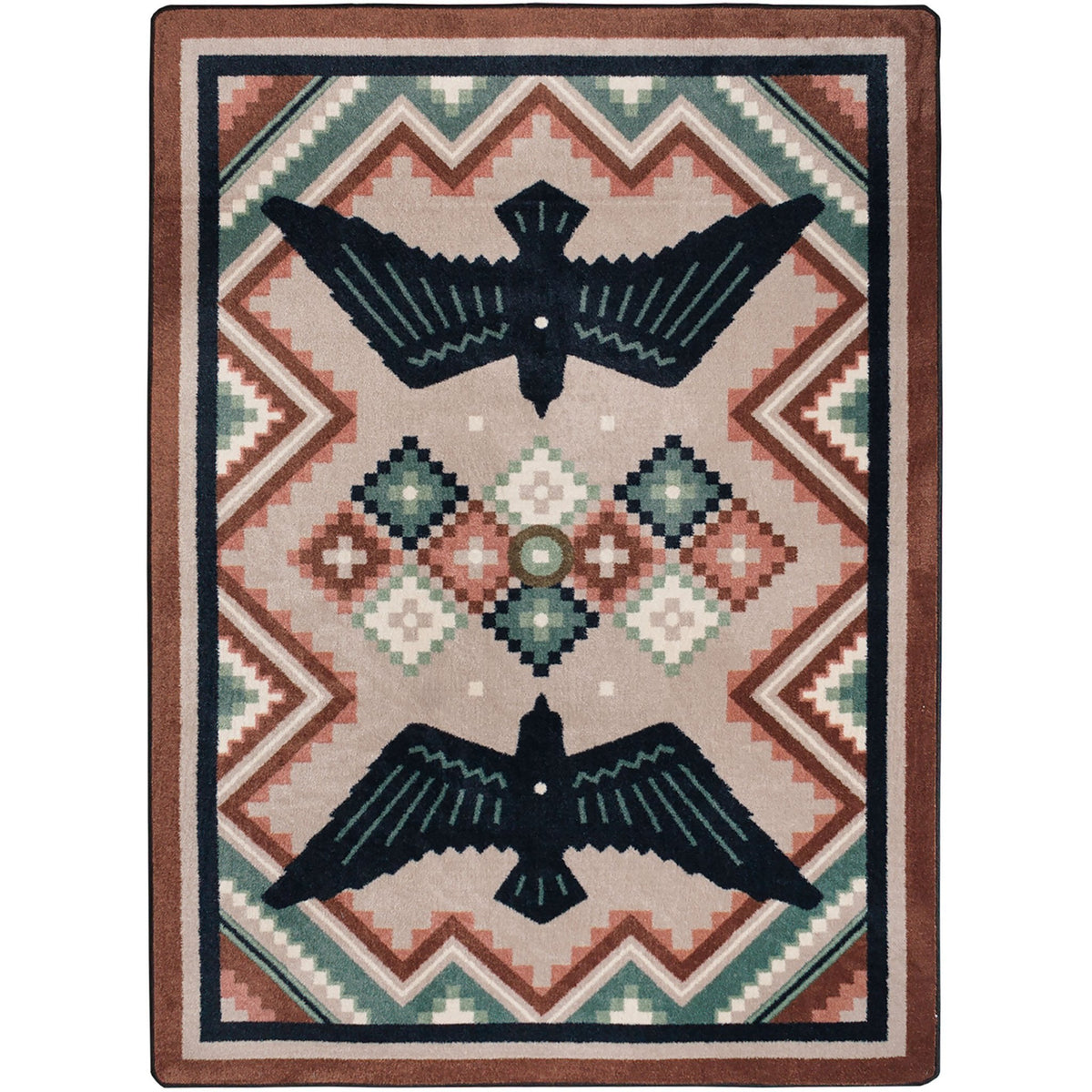 American Dakota Sunset Dance Multi Rug