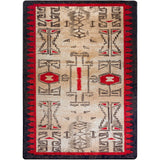 American Dakota Teec Nos Crush OKA Red Rug - OKA0345RED234