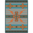 American Dakota Tempest Turquoise Rug - S0277TUR234