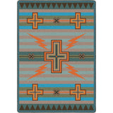 American Dakota Tempest Turquoise Rug - S0277TUR234