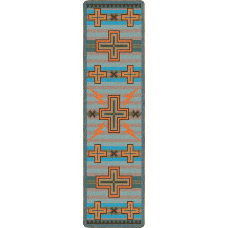 American Dakota Tempest Turquoise Rug - S0277TUR234