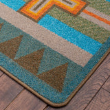 American Dakota Tempest Turquoise Rug - S0277TUR234