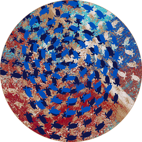 American Dakota The Journey Multi Rug - 0304MUL234