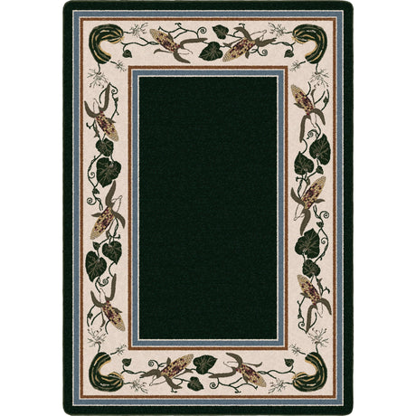 American Dakota Three Sisters Emerald Rug