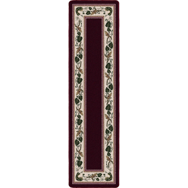 American Dakota Three Sisters Garnet Rug